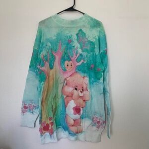 Care Bears Share A Smile Long Sleeve Sweater Y2K Dollskill